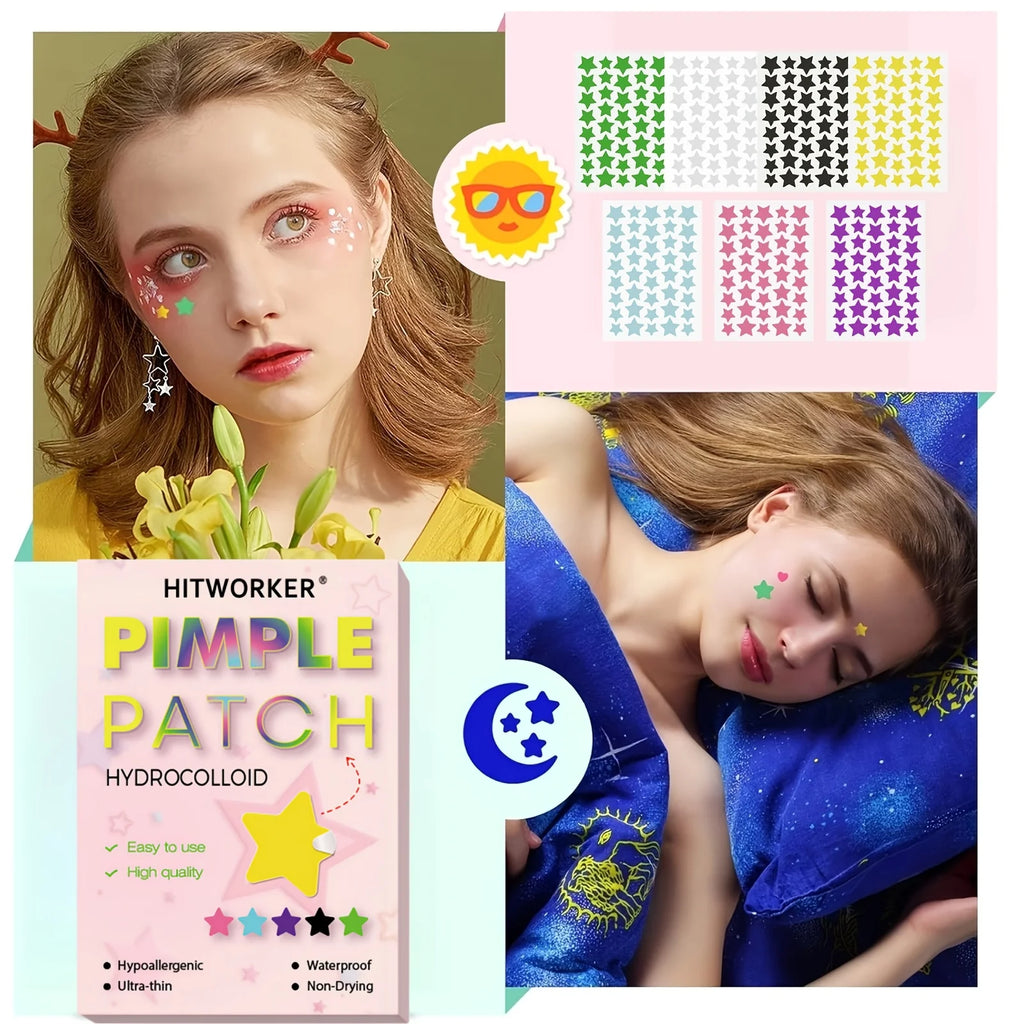 1680Pcs Hydrocolloid Emergency Concealer Patch Gentle and non-irritating, covering blemishes, acne, perfect concealer acne patch