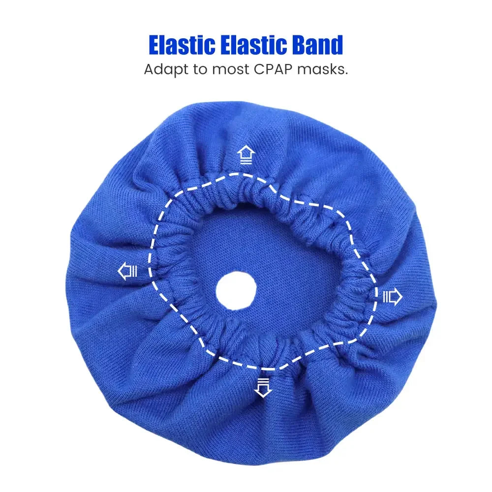 CPAP Mask Liners Full Face Reusable Soft Mask Covers Reduce Air Leak Washable Cushion Cover Compatible with Most CPAP Masks