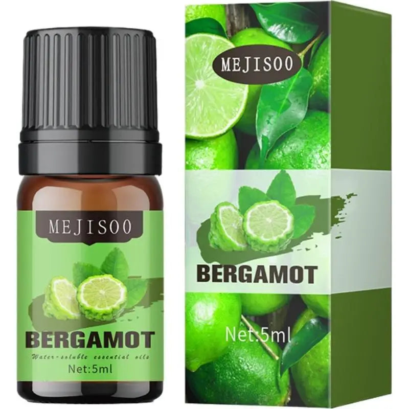 5ml Natural Essential Oils Rosemary Tea Tree Lemon Lavender Lemongrass Eucalyptus Peppermint Sweet Orange Fragrance Oil
