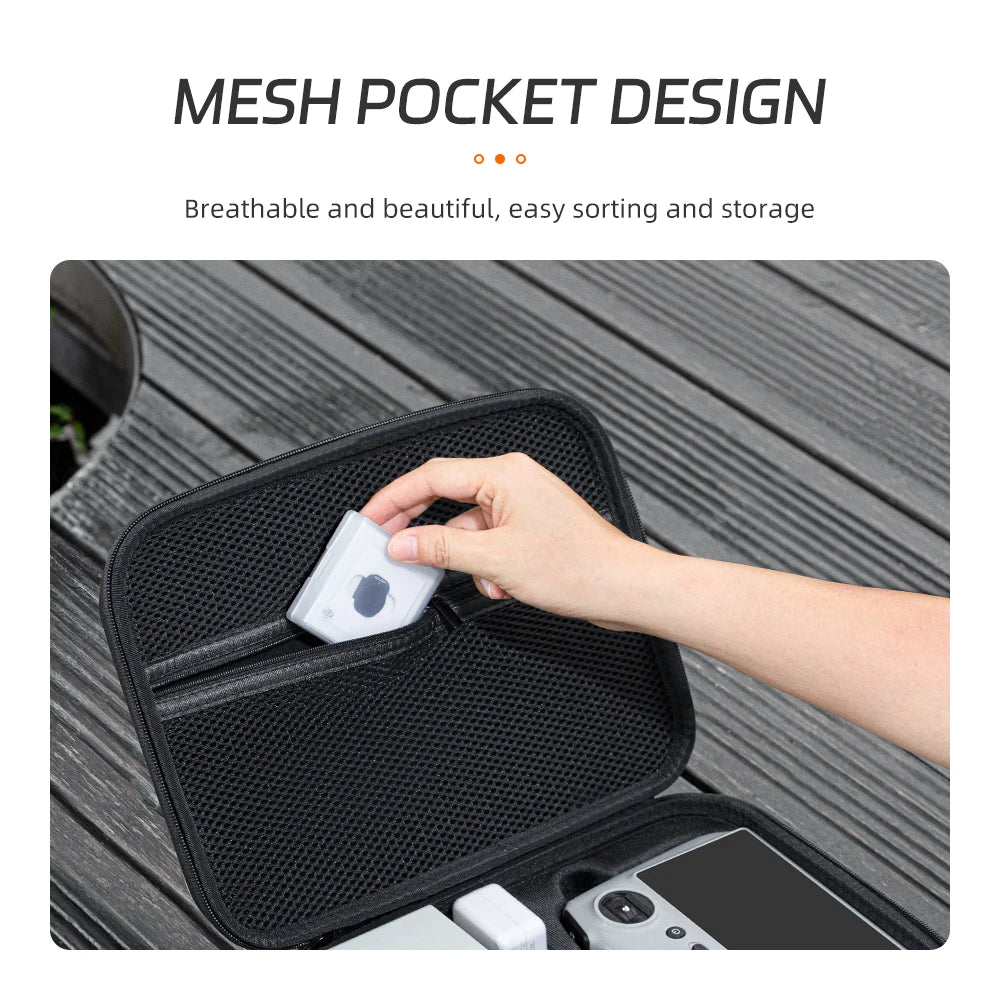 DJI Mini 4 Pro Hard Shell Waterproof Case - Durable Travel Protection Tidesmit