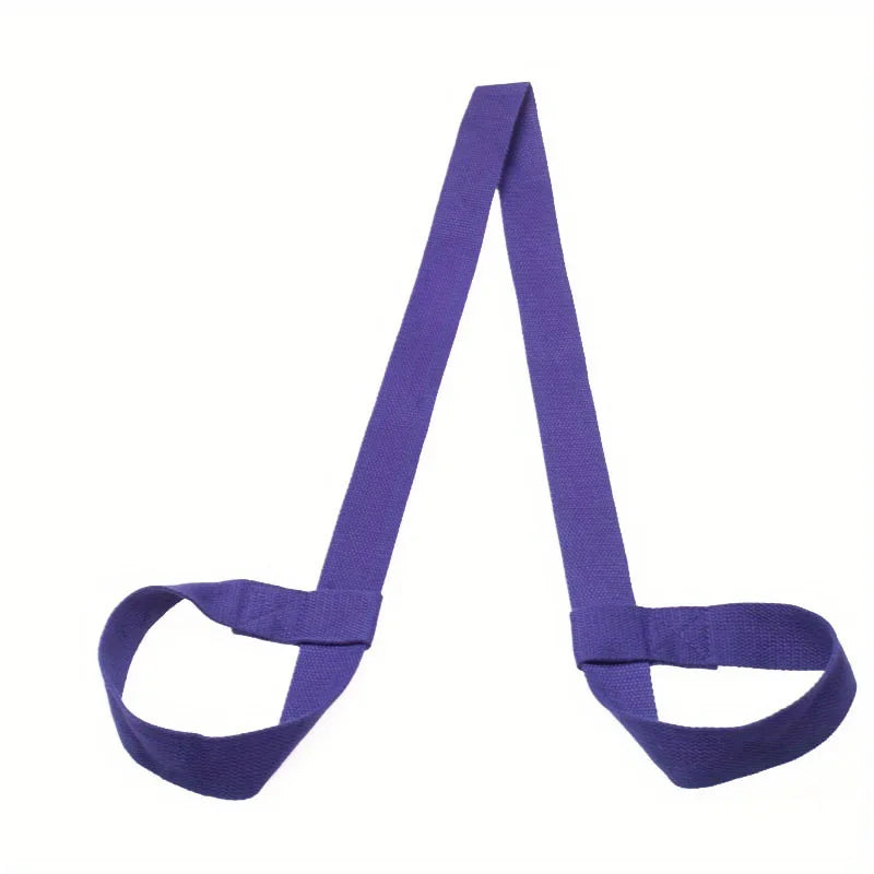 Cotton Yoga Mat Back Strap Sports and Fitness Yoga Mat Binding Multi-functional Binding Strap Available in Multiple Colors