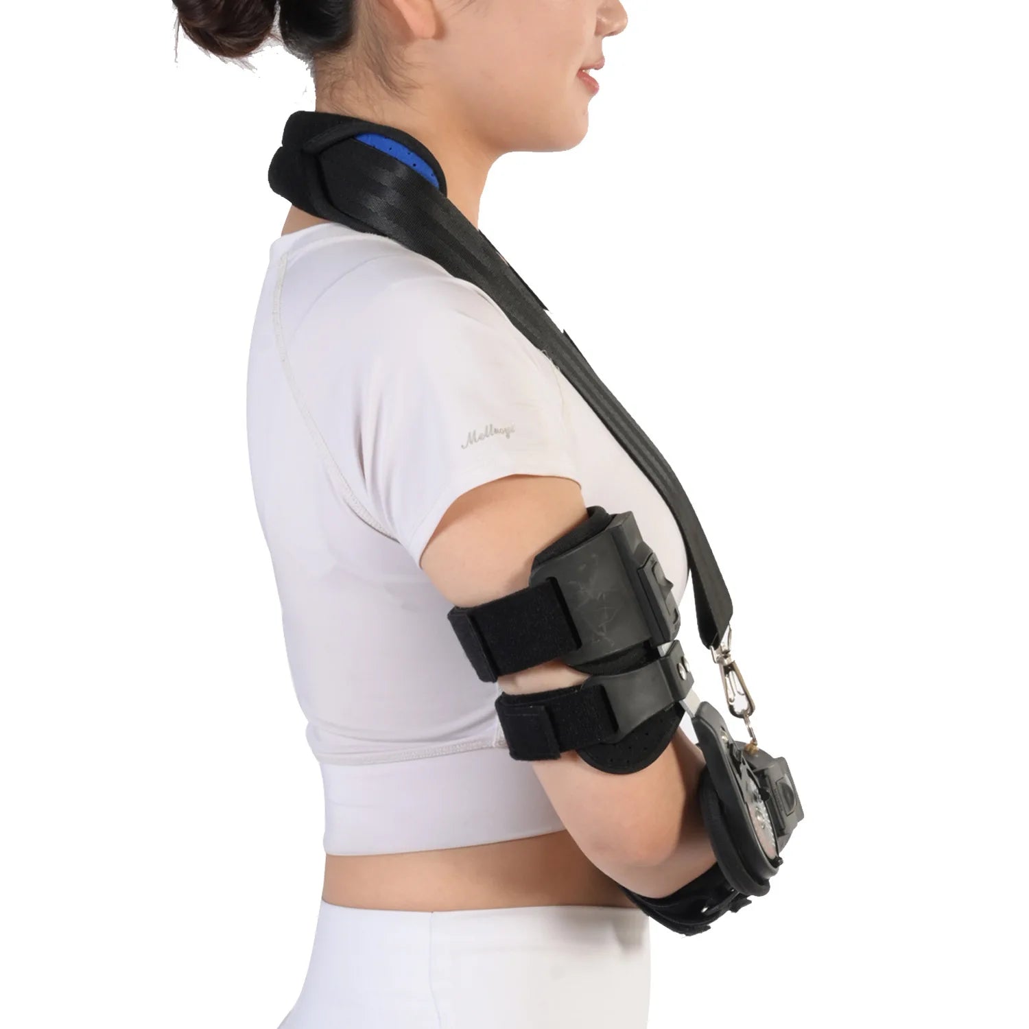 New Elbow Joint Fixation Brace ROM Hinged Shoulder Arm Sling Forarm Braces Support Splint Orthosis Adjustable Sling