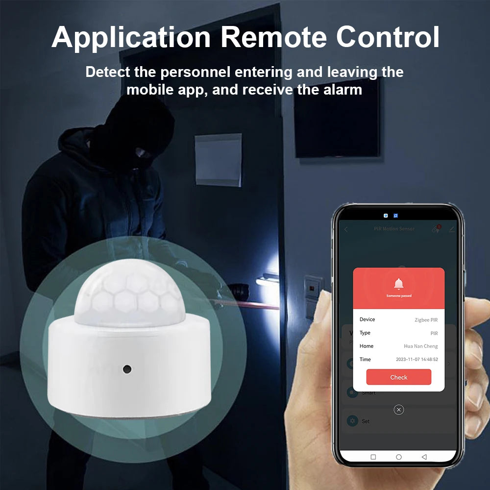 Zigbee Luminance Light Sensor for Smart Home Automation & Energy Saving Tidesmit