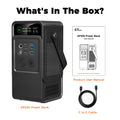 CTOLITY AP200 200W 192Wh Power Station Energy Storage Power Supply 60000mAh Portable Mobile Power Station Solar Generator Lifepo4 Battery
