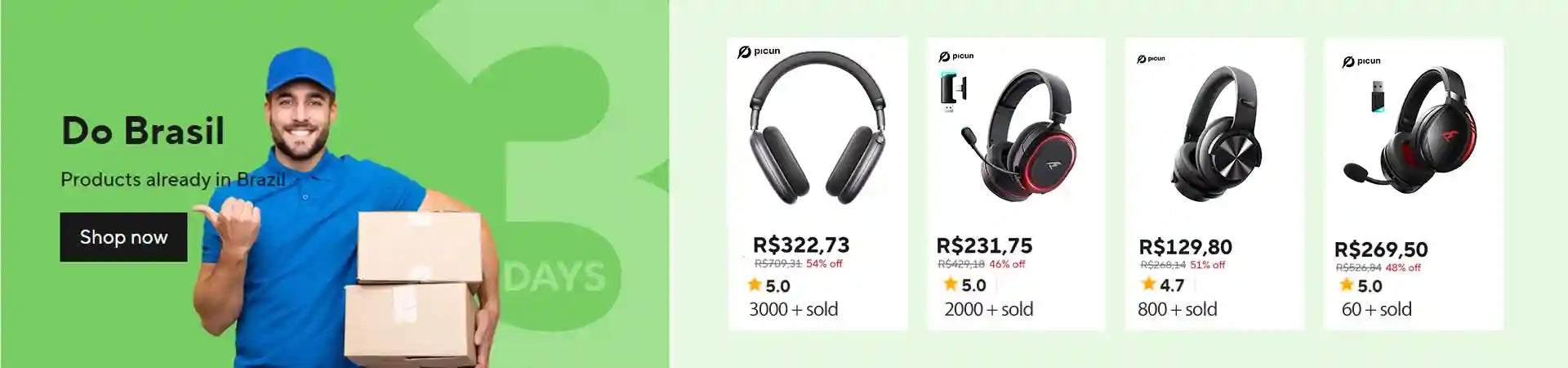 Wireless Gaming Headset with 7.1 Surround Sound and Low Latency Audio Tidesmit