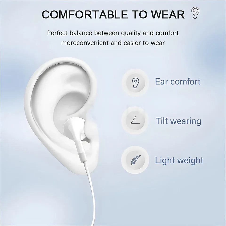 Wired In-Ear Headphones for Xiaomi, Samsung, Android by Tidesmit Tidesmit