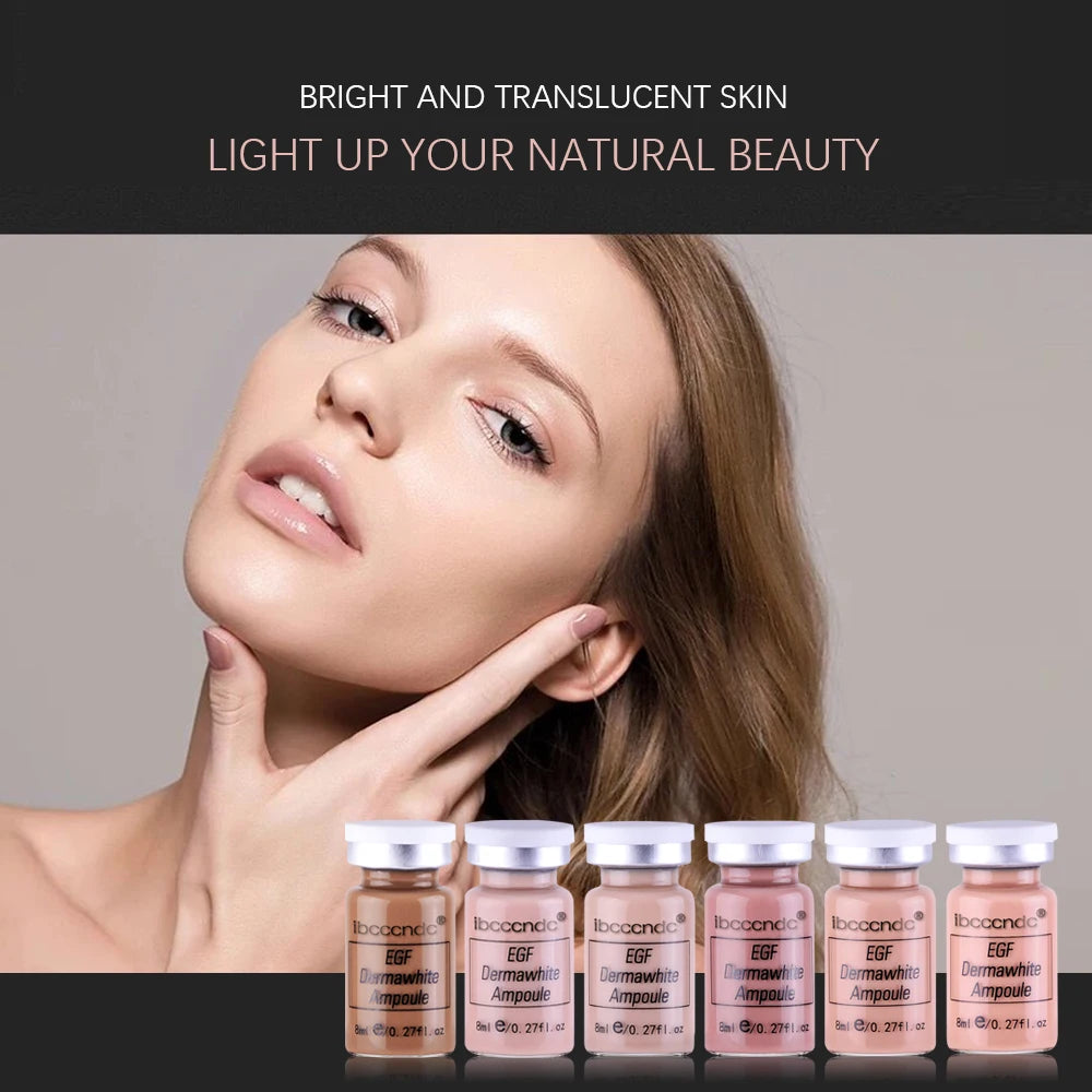 Tidesmit Korea BB Cream Glow serum kit texture close-up for radiant face makeup with niacinamide and peptide