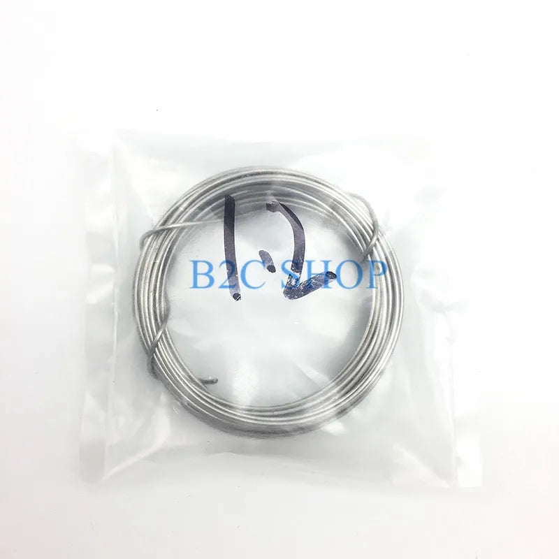 Stainless steel cerclage wire for veterinary orthopedic surgery, 0.4-1.5mm size, for bone repair and stabilization.