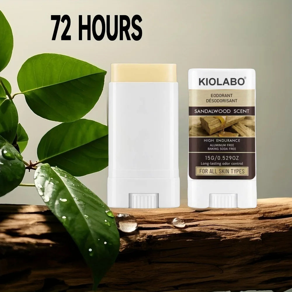 Tidesmit 72H long lasting deodorant balm for whole body use, gentle invisible formula suitable for all skin types