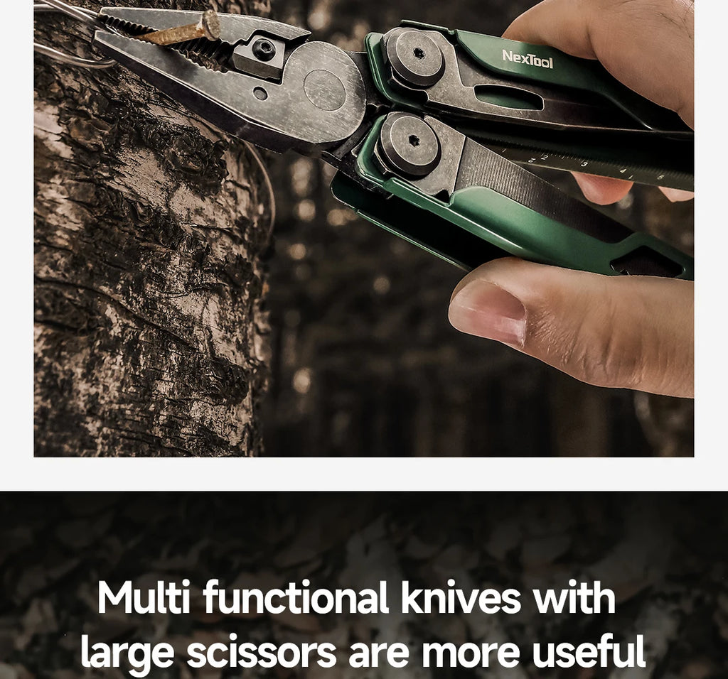 NexTool Flagship Pro 16-in-1 Multi-tool Pliers EDC Folding Knife Camping Gear Outdoor Survival Kit Portable Tool Set