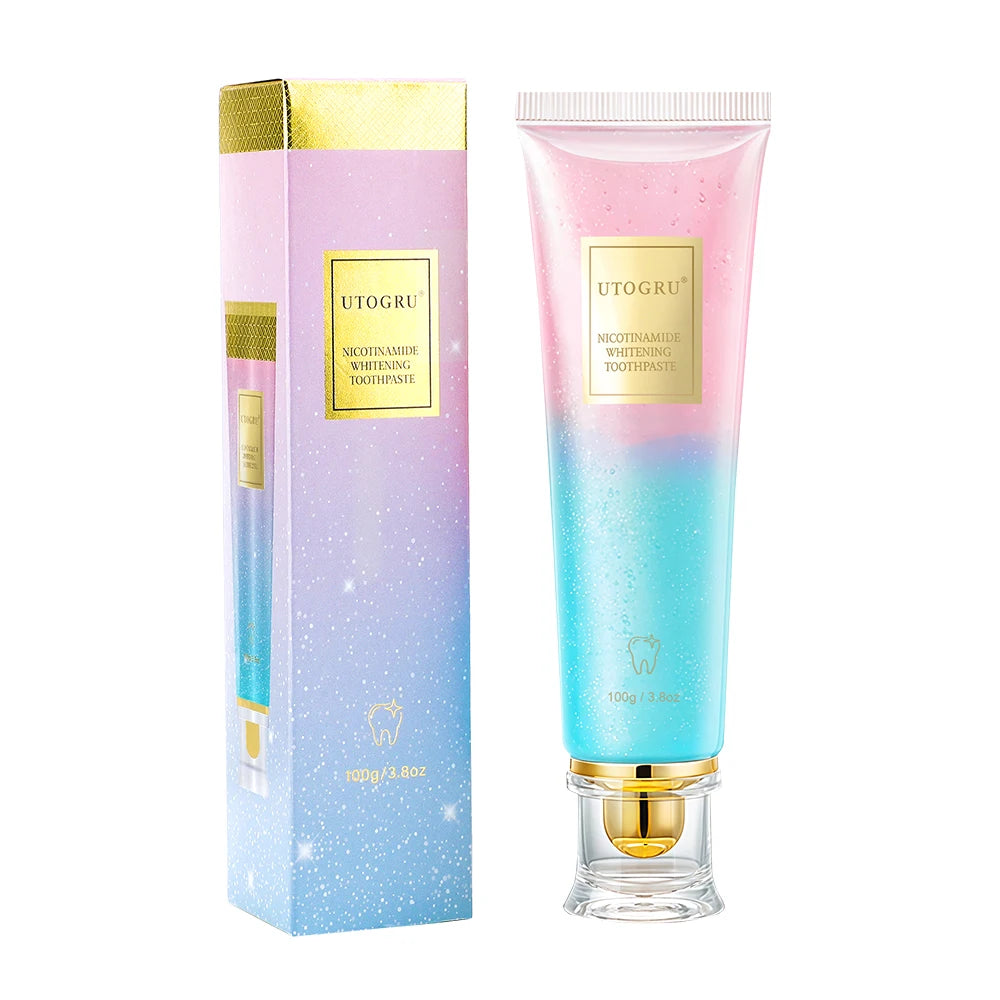 Tidesmit 100g Niacinamide whitening toothpaste for effective stain removal and refreshing breath