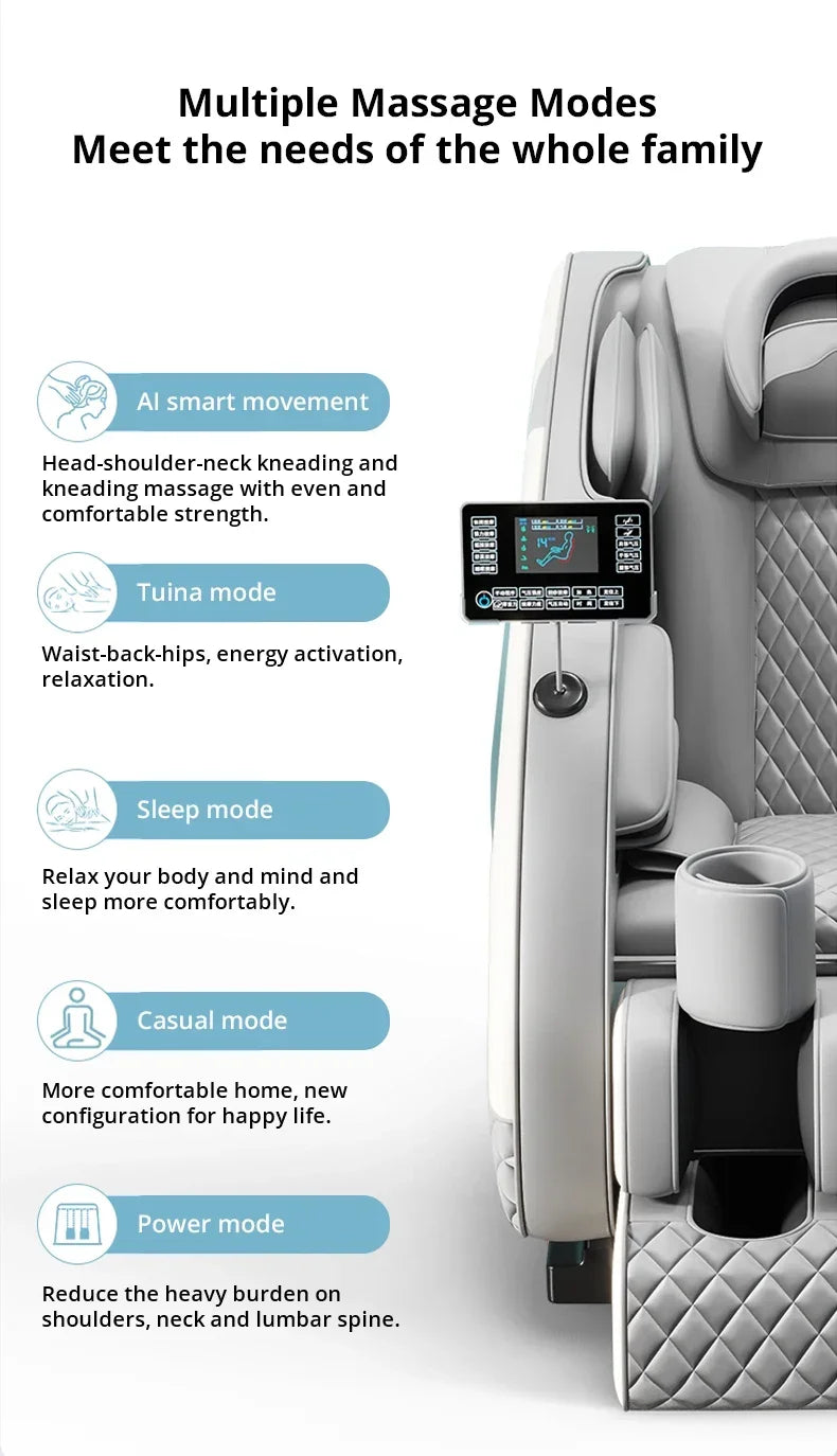 Tidesmit Zero Gravity Massage Chair with Heat Therapy - Full Body Relief Massage Chairs Tidesmit
