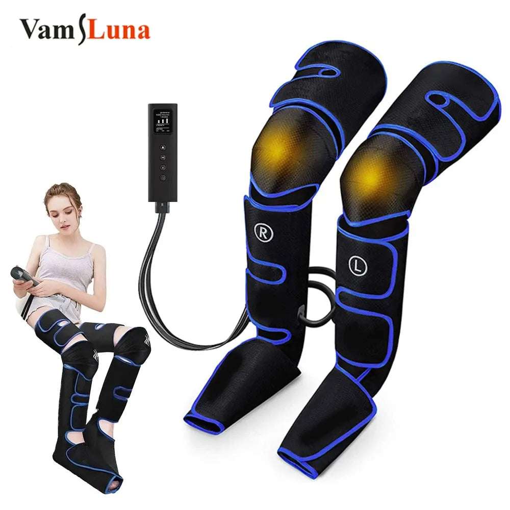 Leg Compression Recovery Boots with Heat Massager for Athlete Recovery Relaxation Treatment Tidesmit