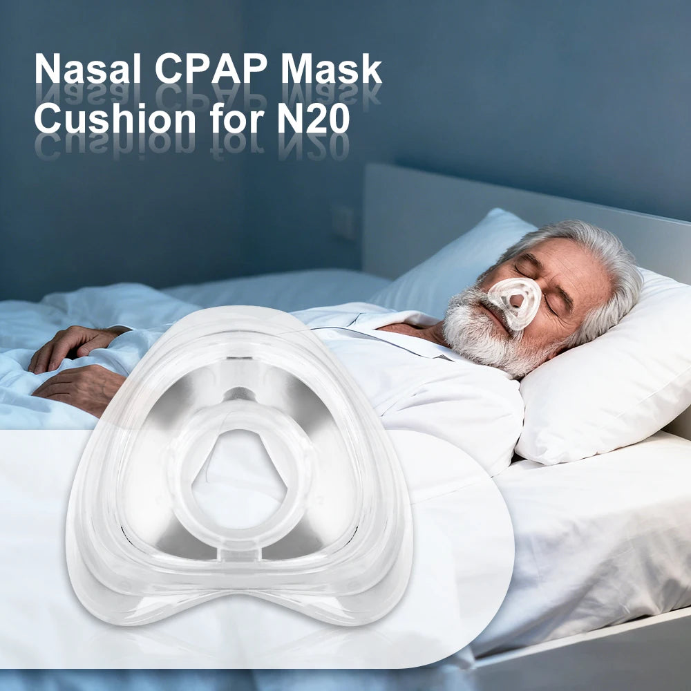 AirFit N20 Nasal Cushion CPAP Replacement Cushion for N20 Nasal CPAP Mask Cushion Replacement Soft Seal Silicone CPAP Accessorie