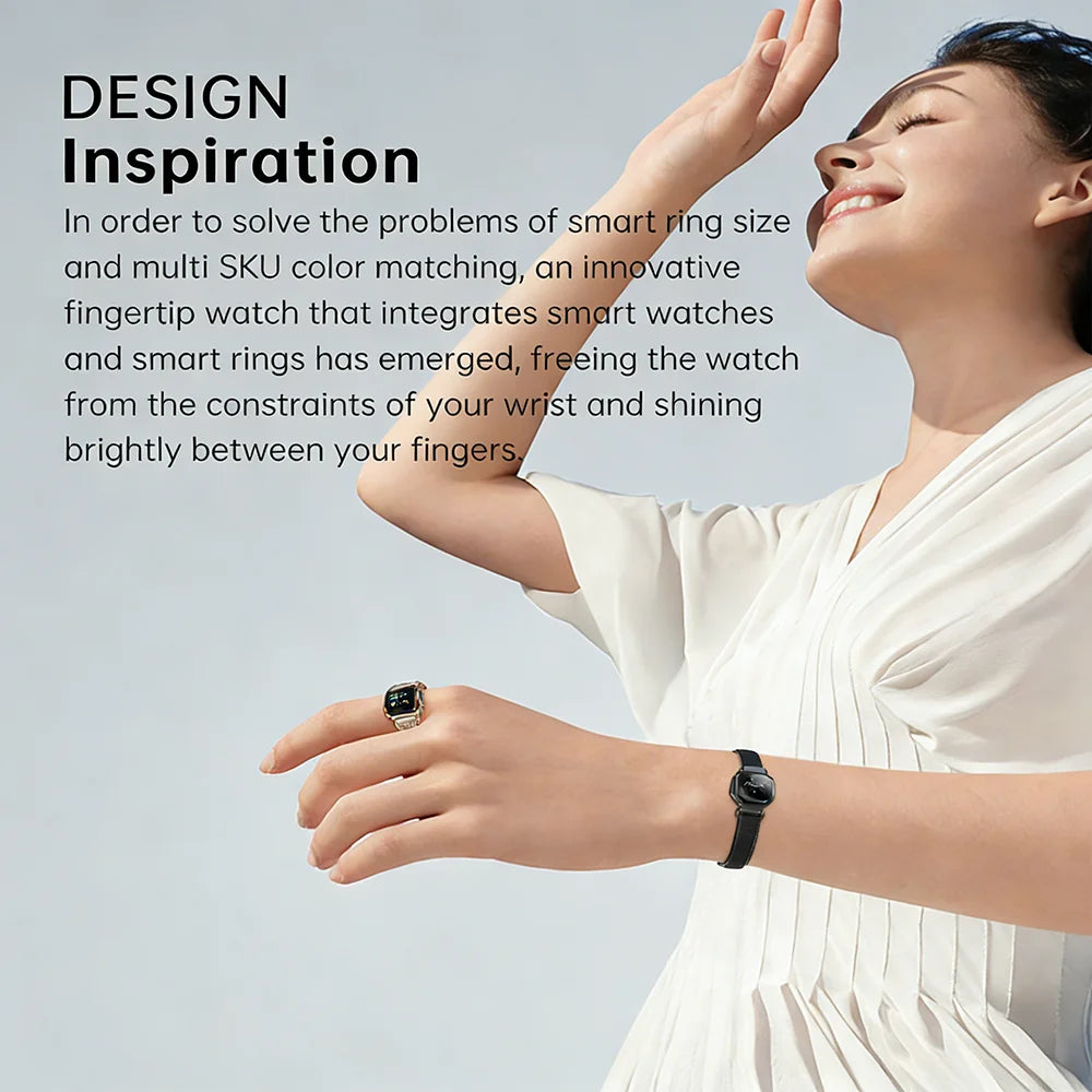 Smart Health Ring: Waterproof Heart Rate & Sleep Monitor Tidesmit