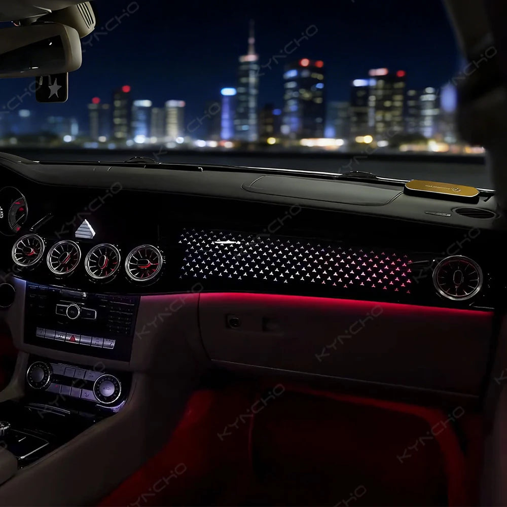 【CHIMU HOME】 for W218 CLS 2012-2017 Professional 1:1 Replacement Interior Ambient Lighting Kit Symphony LED App Control