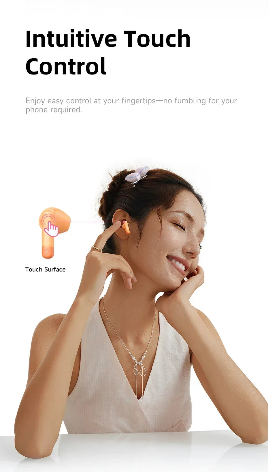 Wireless Earbuds Bluetooth 5.3 with AI ENC & 40H Battery | Tidesmit Tidesmit