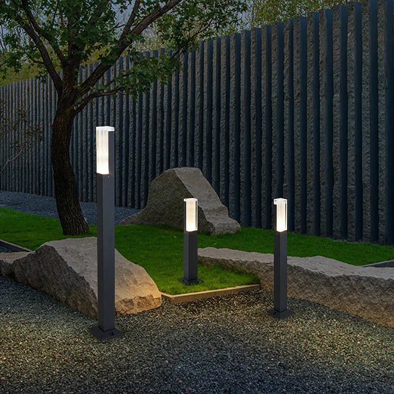 LED Lawn Light, Garden IP65 Waterproof Decorative Landscape Light AC85-265V Courtyard Lamp,rural Villa Road Outdoor Lighting