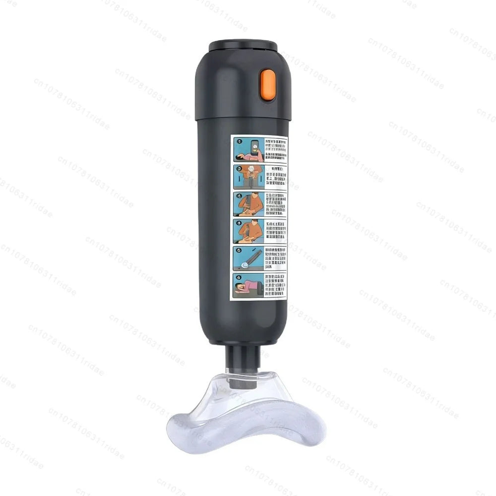 Choking Rescue Device | Manual Anti-Asphyxia Tool | Blue Tidesmit Relaxation Treatment Auto Kit Tidesmit