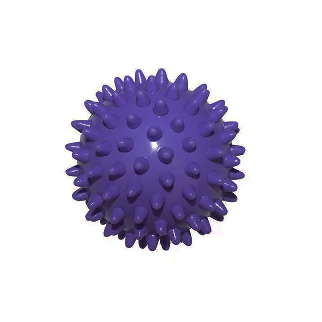 Spiky Massage Ball 7.5cm - Deep Tissue Muscle Release Tool Back Massage Instrument Purple Tidesmit
