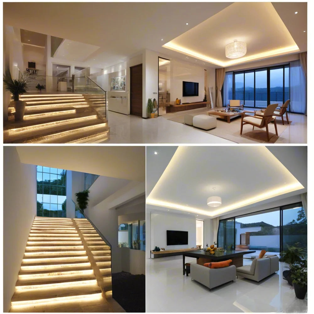 IP67 Waterproof COB LED Strip Light 12V 24V 3000K 4000K 6000K Flexible Led Tape 5m 10m 20m 0.5m 1m 2m 480LEDs/m Linear Lighting