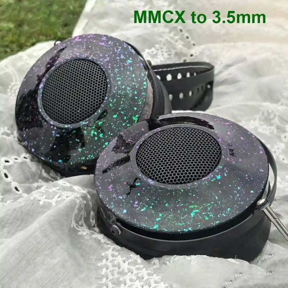 Wired Over-Ear Headphones | 4 Dynamic Drivers | Open-Back Audio MMCX to 3.5mm Tidesmit