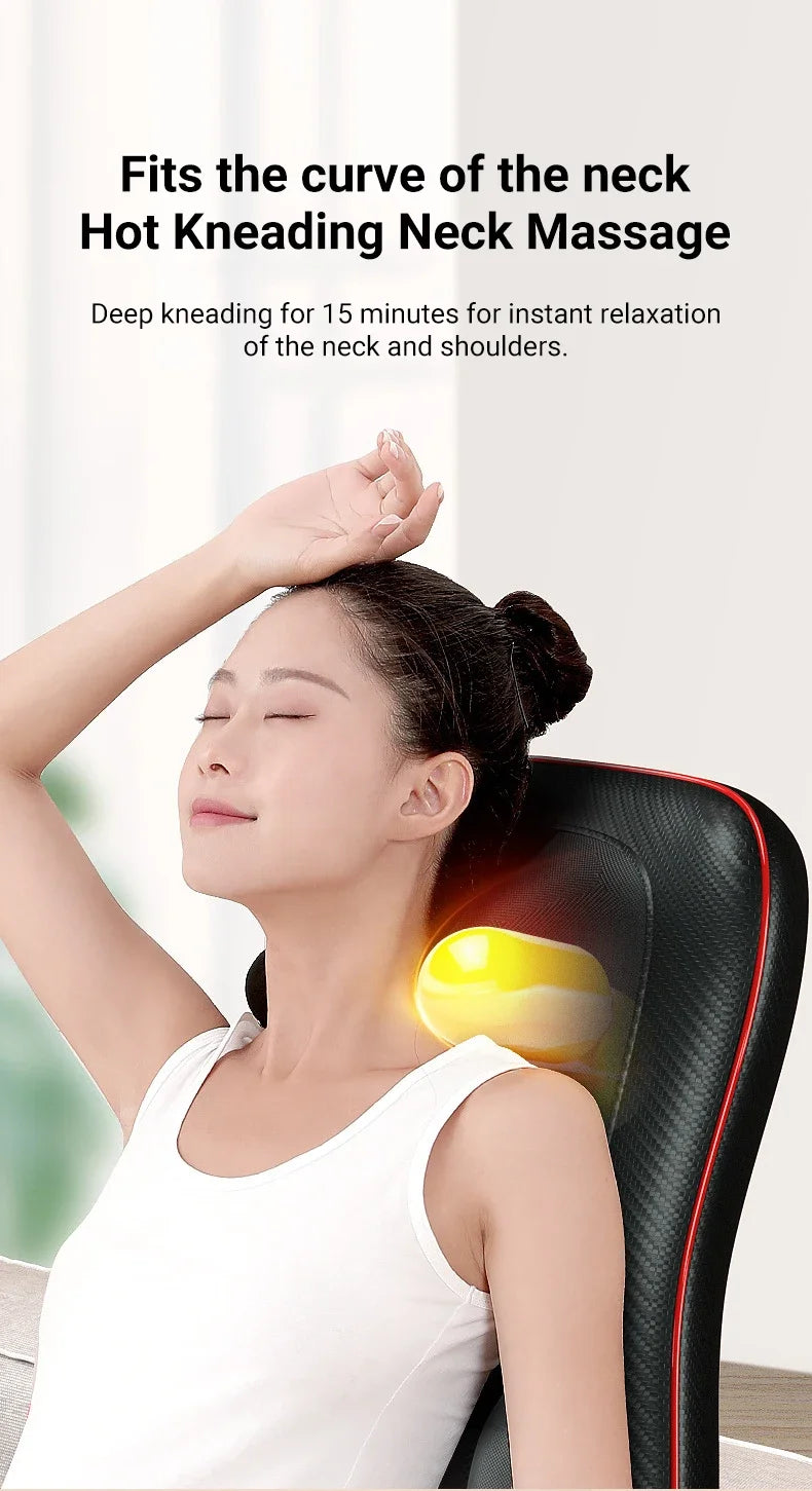 Tidesmit Electric Massage Chair for Neck and Back Pain Relief - 220V EU Massage Chairs Tidesmit