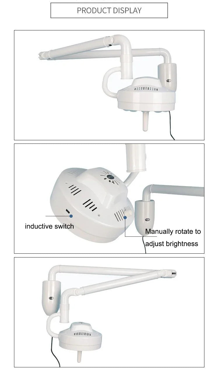 Dental LED Implant Lamp | Shadowless Cold Light for Clinical Precision Massage Chairs Tidesmit