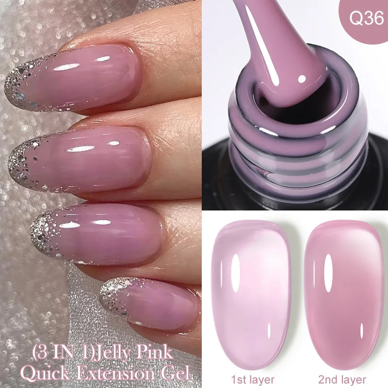 Extension Gel Nail Polish Jelly Soak Off Kit for Permanent Makeup Artists Permanent Makeup Machines LC-Q36 Tidesmit