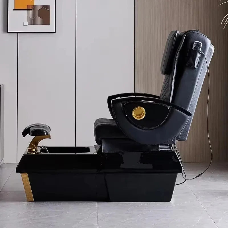 Electric Massage Pedicure Chair - Professional Heat Therapy Salon Unit Massage Chairs Tidesmit