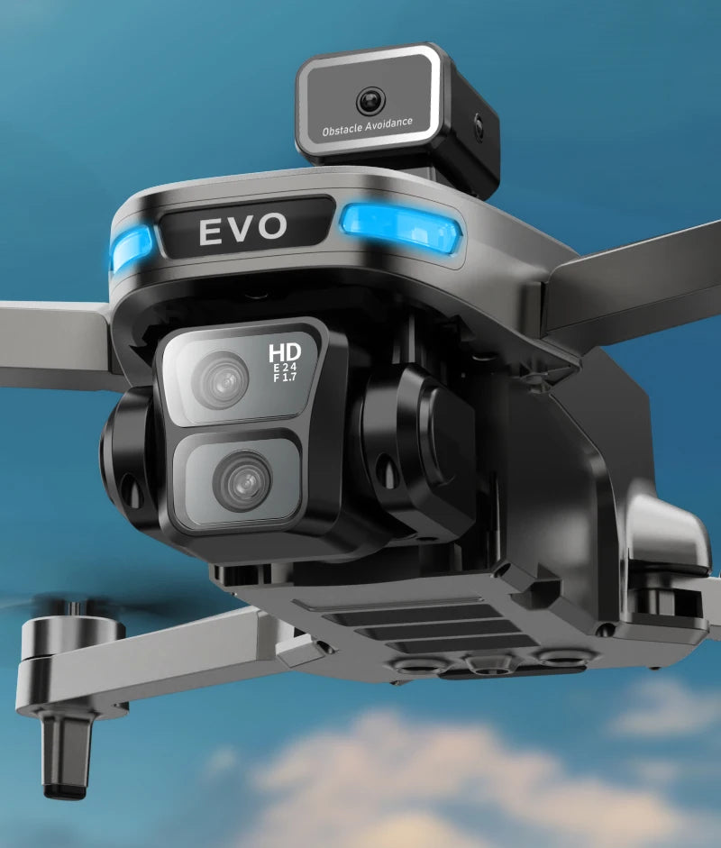 GPS Camera Drone with Obstacle Avoidance - Foldable 8K Quadcopter Tidesmit
