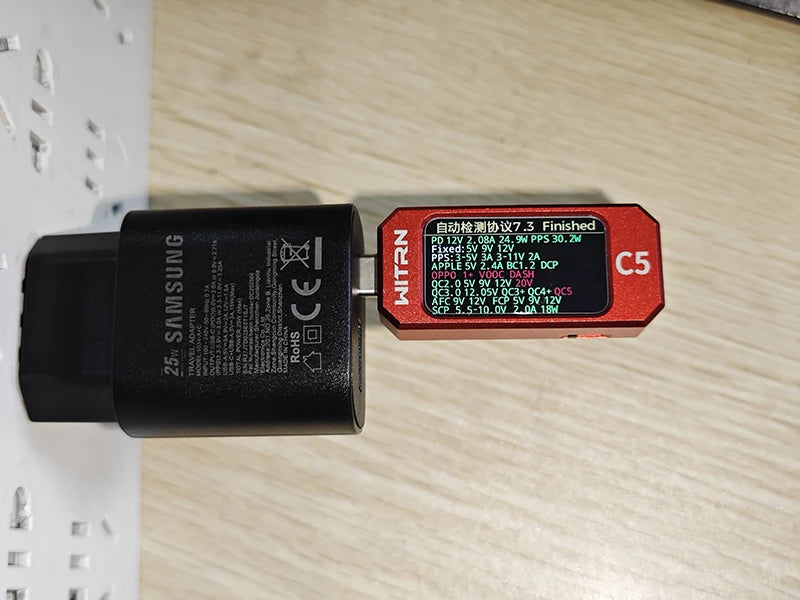 Samsung 25W USB-C Fast Charger Adapter - EU & US Plug Options Tidesmit