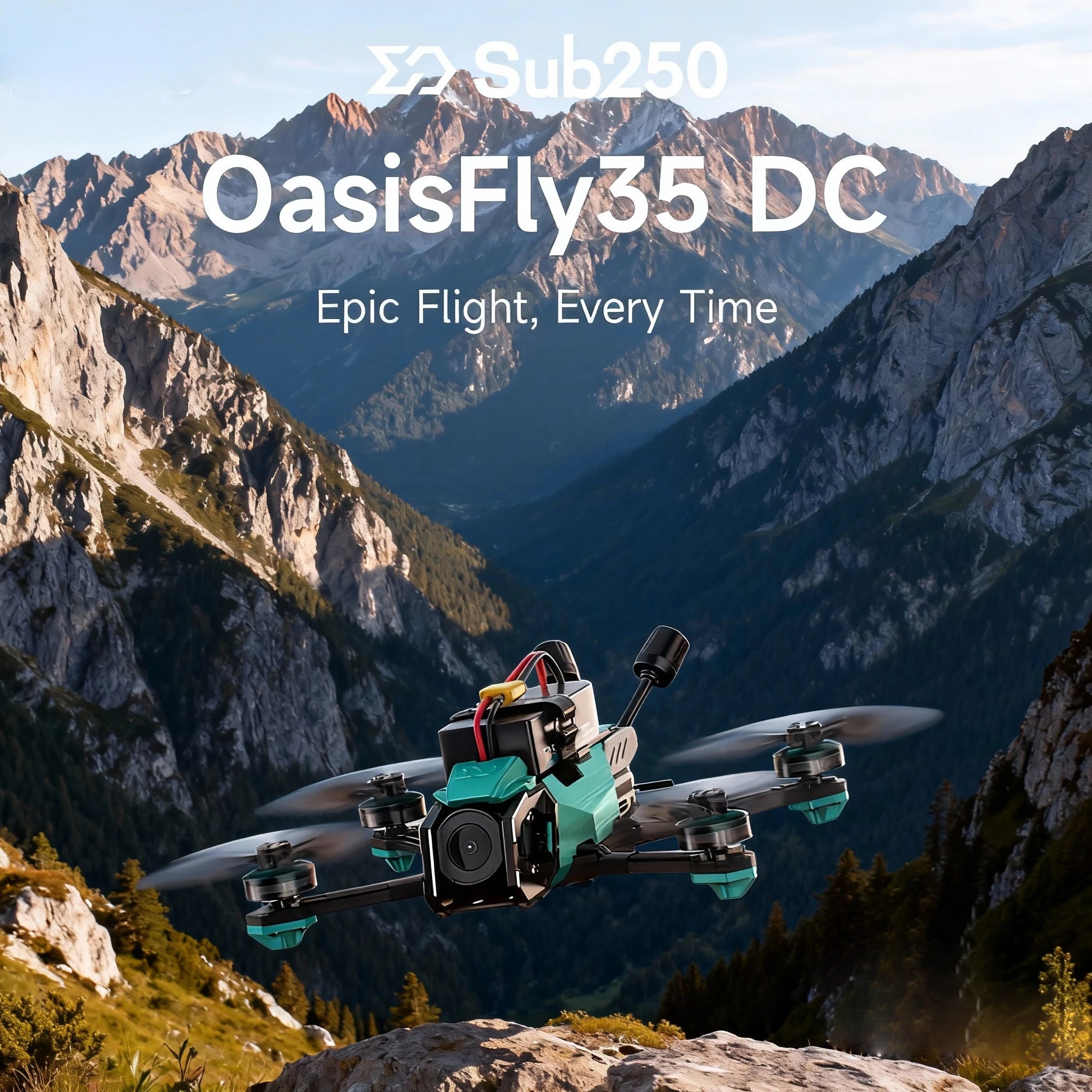 OasisFly35 4K GPS Camera Drone | Obstacle Avoidance & ELRS Pro Tidesmit