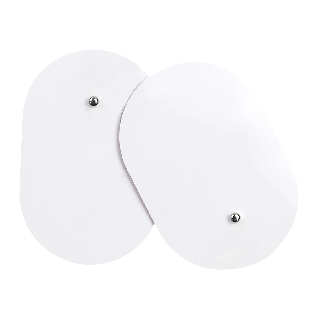 TENS Unit Electrode Pads: Reusable Muscle Stimulator Gel Sets Back Massage Instrument Tidesmit