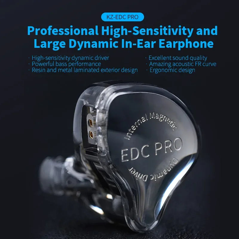 Wired In-Ear Monitors Dynamic Driver Detachable Cable by Tidesmit Tidesmit