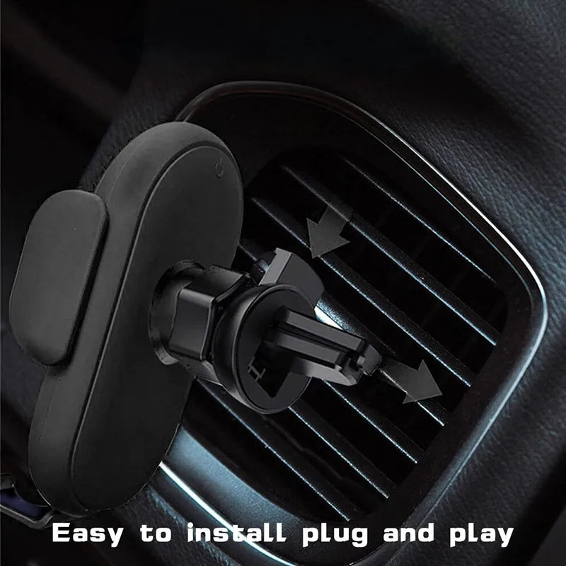 Wireless Car Charger Mount 30W Fast Charging Phone Holder for Car Tidesmit