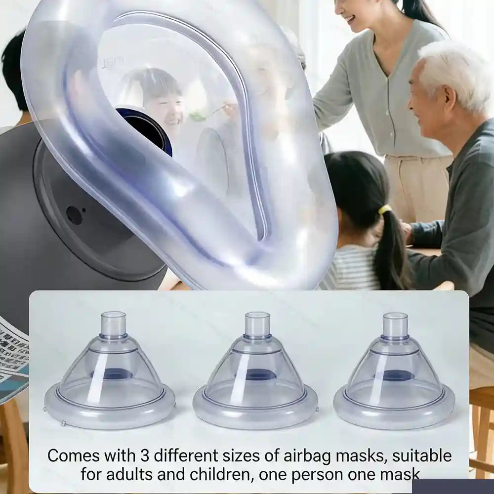 Anti Choking Device - Portable Airway Assist Kit for Emergency Safety Relaxation Treatment Tidesmit