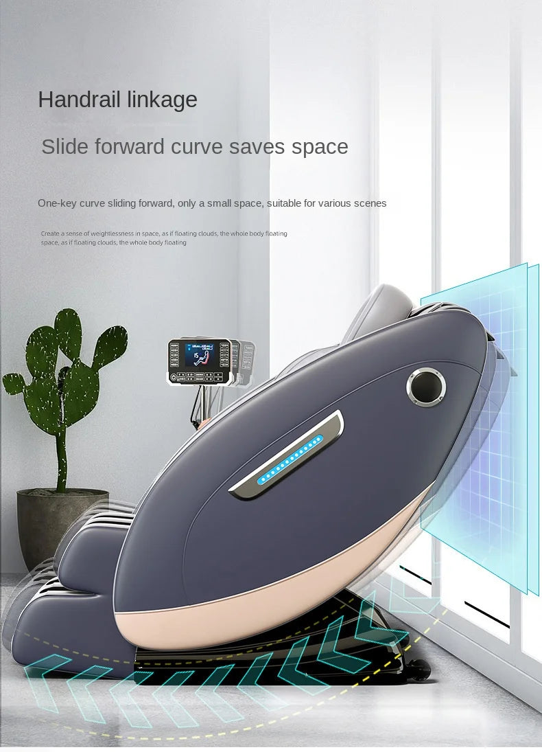 Shiatsu Full Body Massage Chair with Heat Therapy and 3D Rollers Massage Chairs Tidesmit