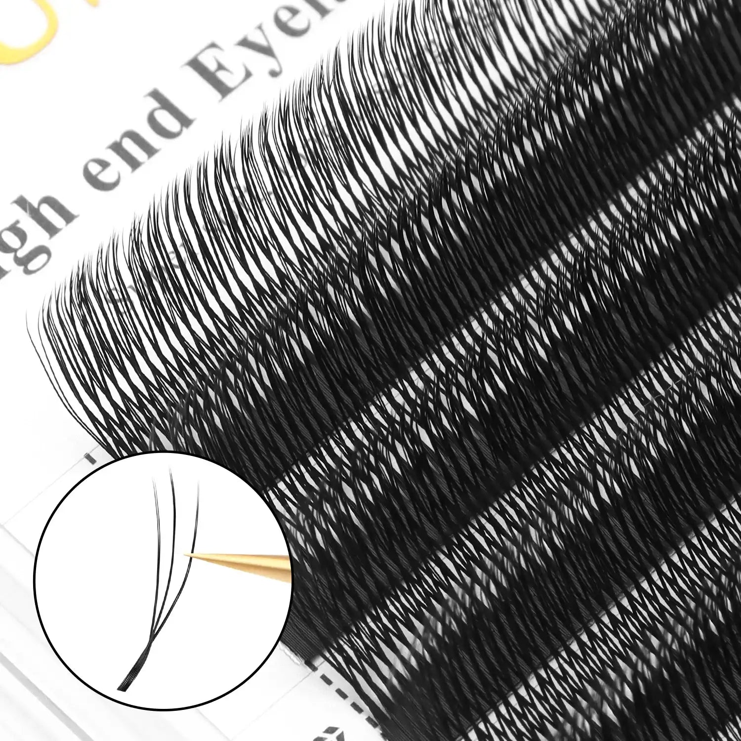 XIUSUZAKI U-Shaped YY 3D 4D 5D W Eyelash Extensions New Style U/W Lashes Extension Mink Premade Volume Fans False Eyelashes False Eyelashes Tidesmit