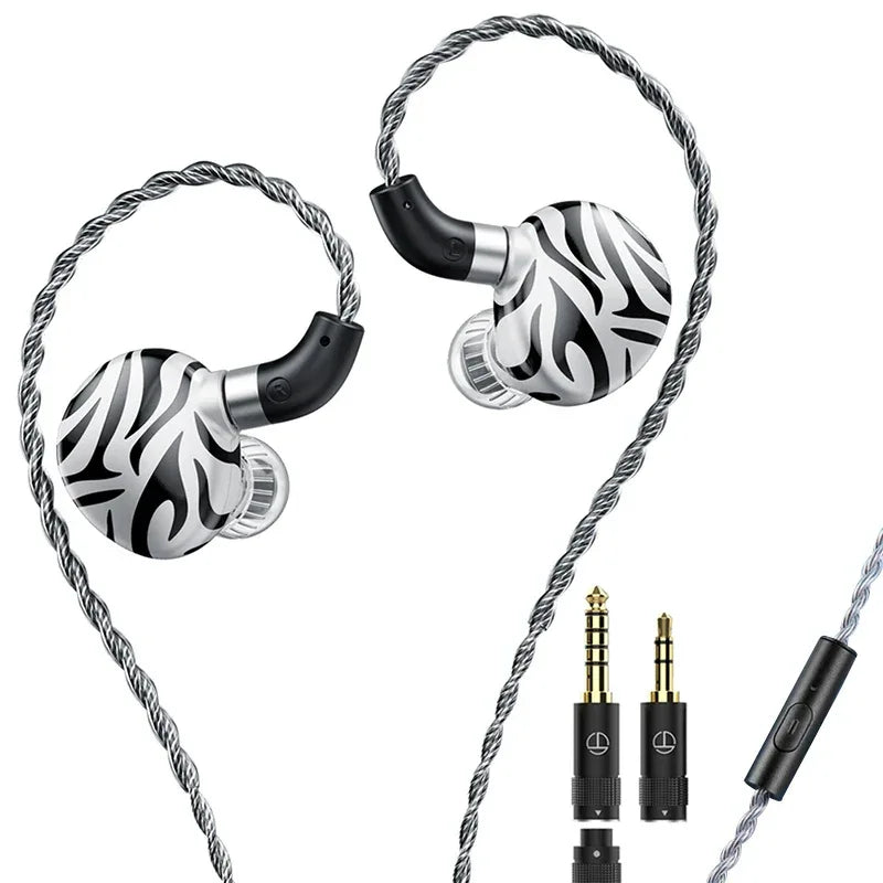 Hybrid Dual Driver In-Ear Monitors | Planar Diaphragm | Tidesmit 3.5 4.4 mic China Mainland Tidesmit