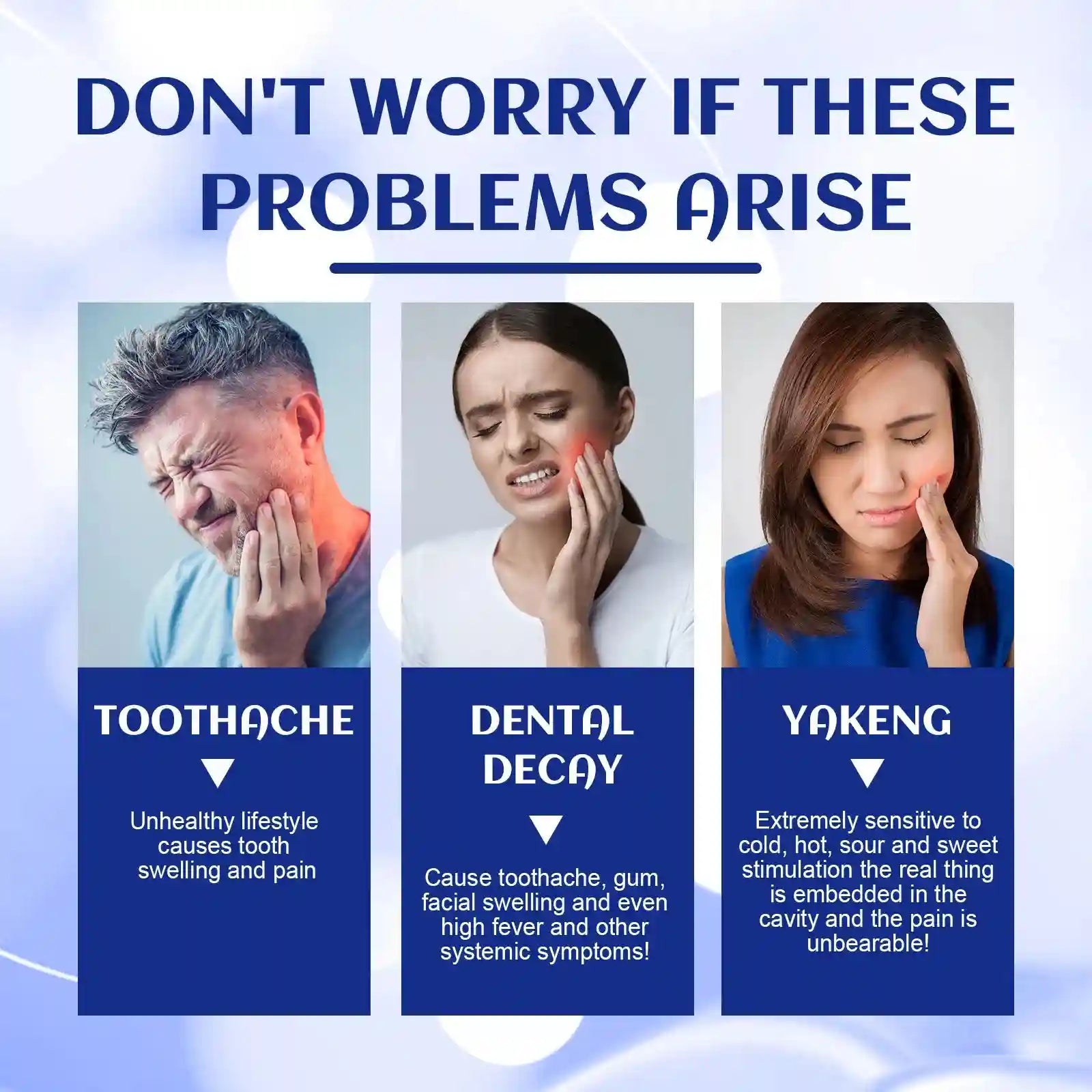 Tidesmit anti-decay whitening toothpaste for deep cleaning, plaque removal, and dental caries repair.