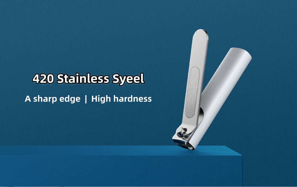 Stainless Steel Nail Clippers with Anti-Splash Case - Tidesmit Tidesmit