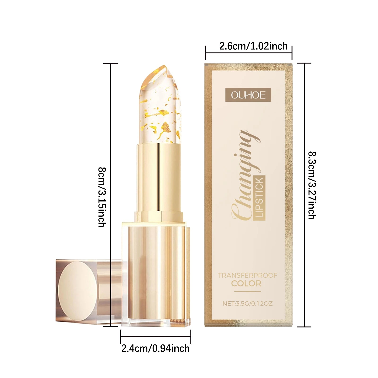 Color Changing Nourishing Lip Care Balm – Hydrating Formula | Tidesmit Lip Care Tidesmit