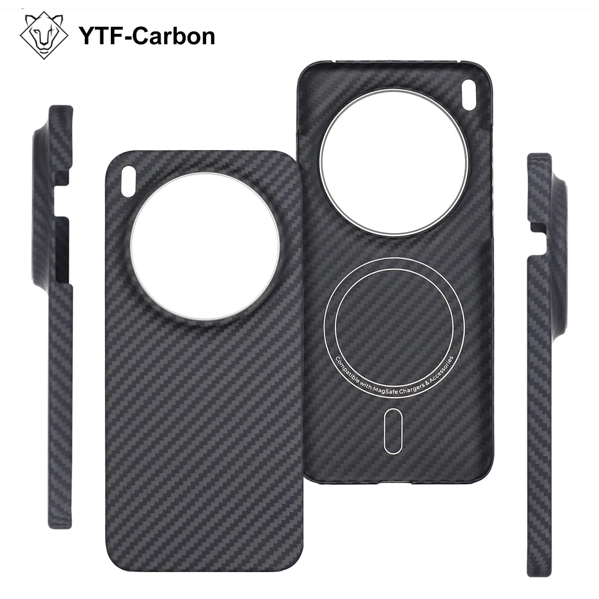 Vivo X300 Carbon Fiber Case | Slim Shock-Absorbing Cover Tidesmit