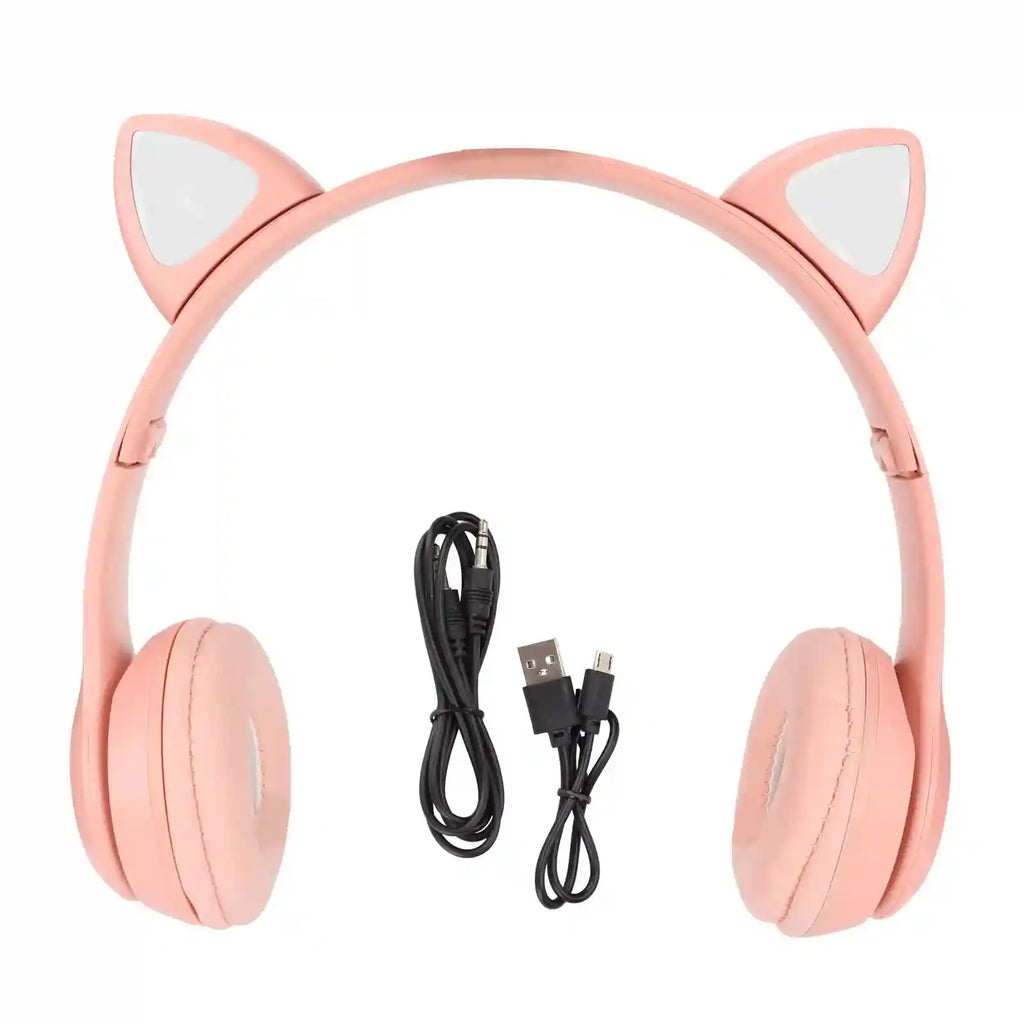 Wireless Over-Ear Headphones in Pink - Studio Sound & Noise Cancellation Pink Tidesmit