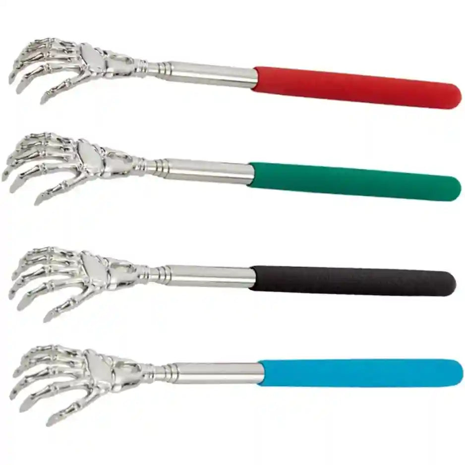 Telescopic Back Scratcher Stainless Steel - Durable Manual Massager Body Shaping Massage Equipment Tidesmit