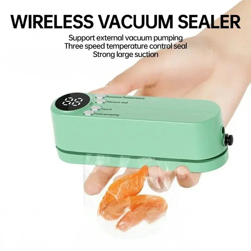 DT19-Food Grade Plastic Vacuum Sealer Machine Seals Both Vacuum Bags And Roll Bags- Ideal For Kitchen Use Accessory A