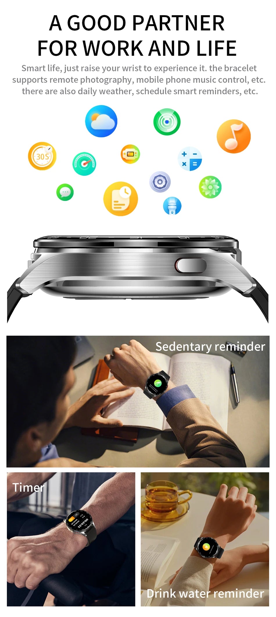 New TWS 2 in 1 Smart Watch with Headphones Sports Clock Bluetooth Call Music Watches Men Health Monitor Women Smartwatch Earbuds