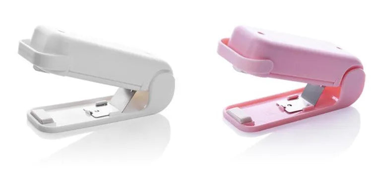 Vacuum Sealing Machine, Small Household Hand-pressed Sealer, Mini Portable Snack Plastic Bag Heat Sealing Machine, A Magic Tool