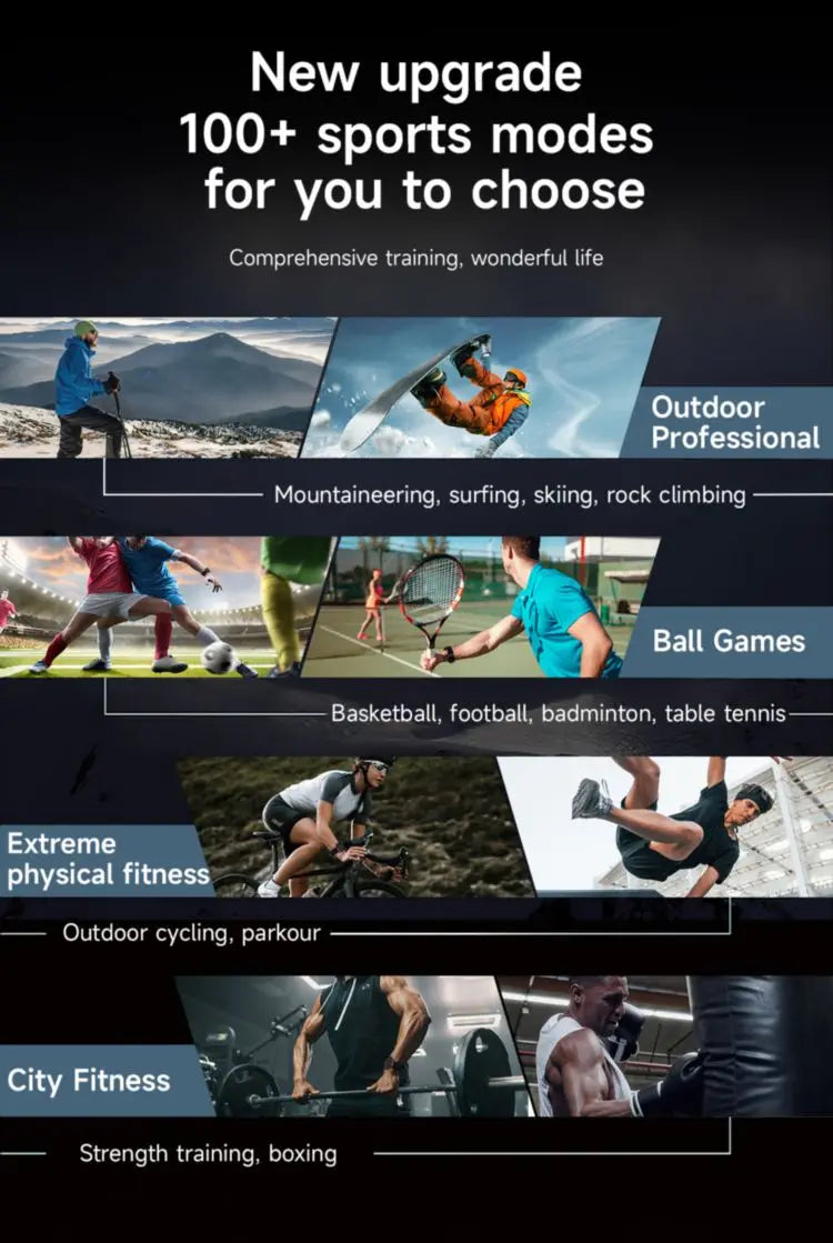 YLL-V99 High Quality IP67 Waterproof 1.85 Inch Smart Round Sports Watch Sleep Tracker Fitness Gift for Friends